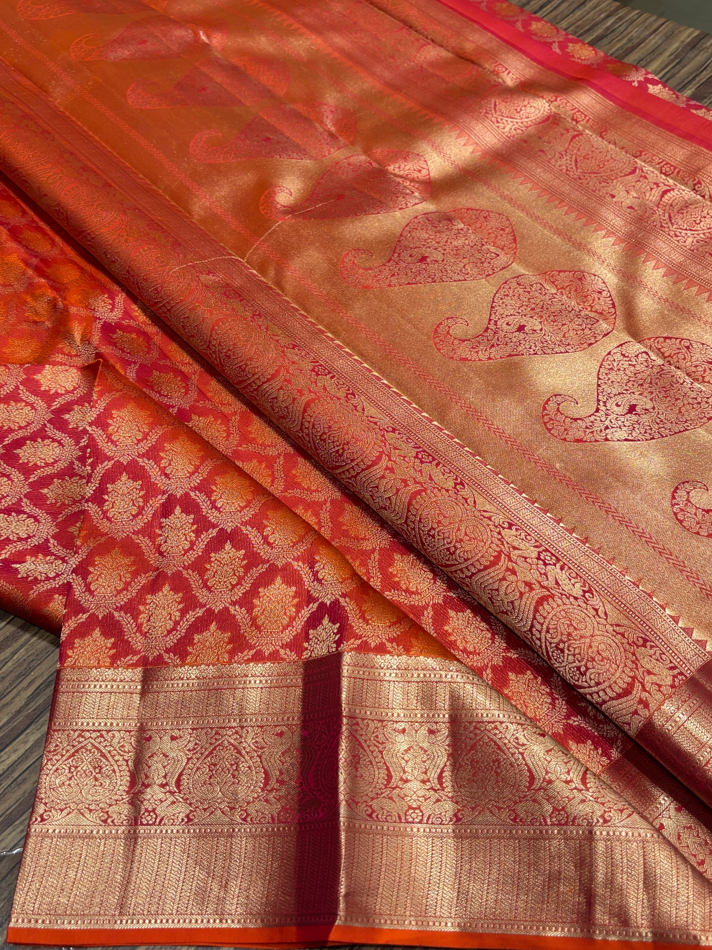 Pure Kanchipuram Brocade Silk