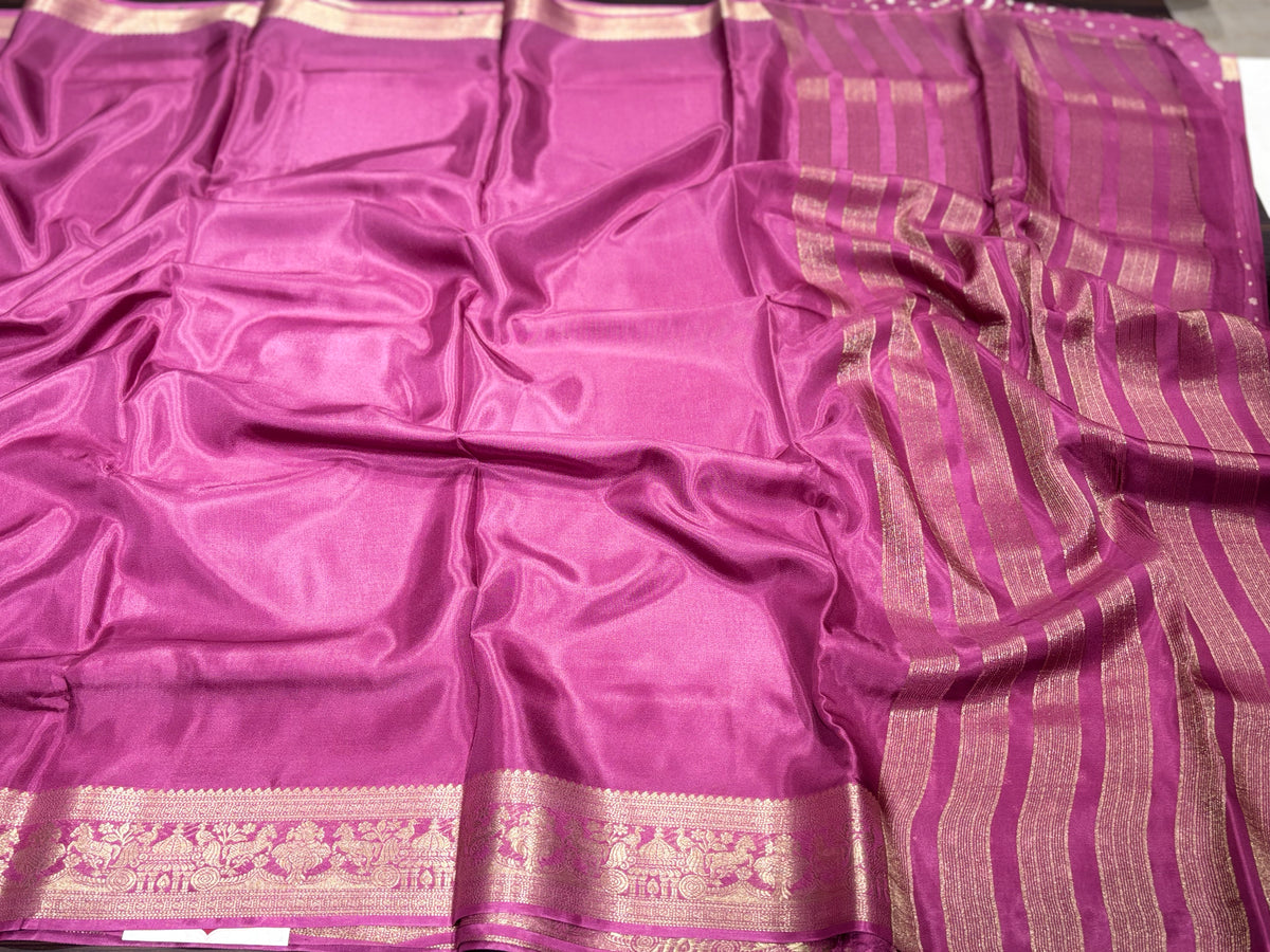 Semi Mysore Crape Silk
