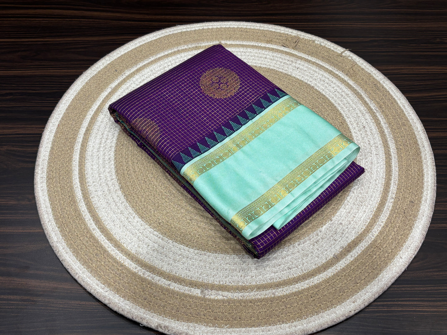 Semi Kanchipuram silk