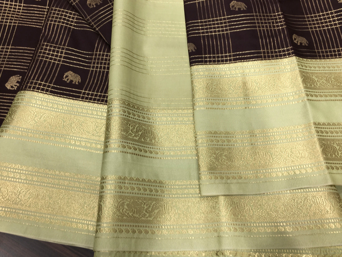 Semi Kanchipuram Silk