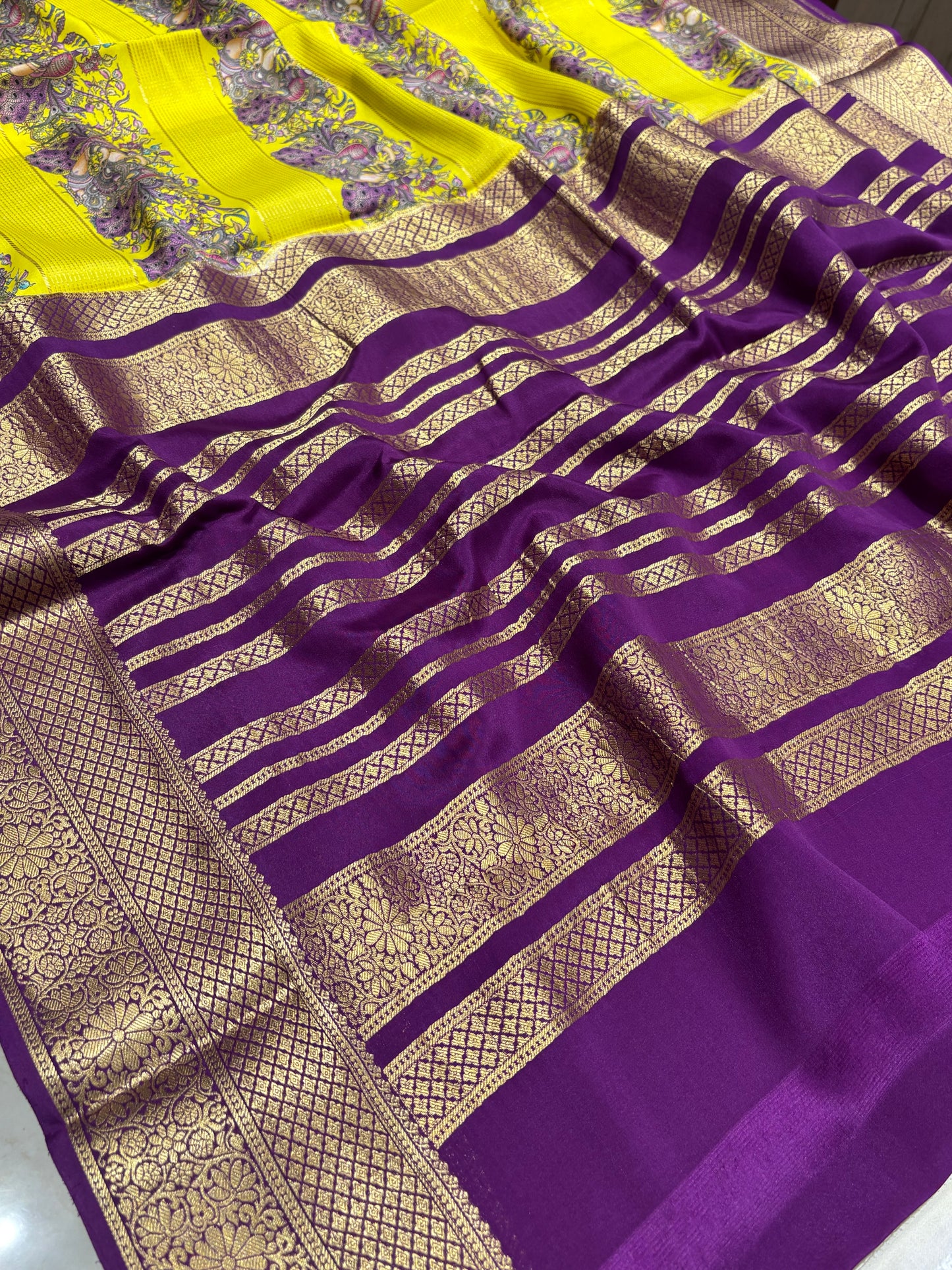 Pure Mysore silk