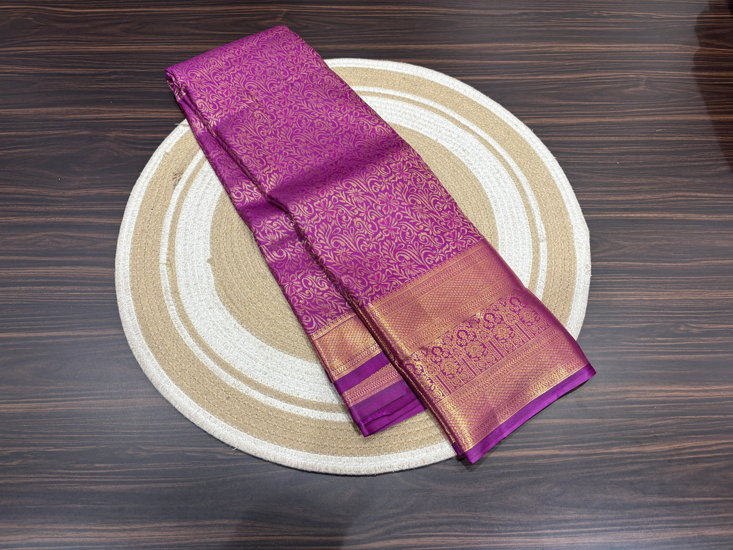 Semi Kanchipuram silk