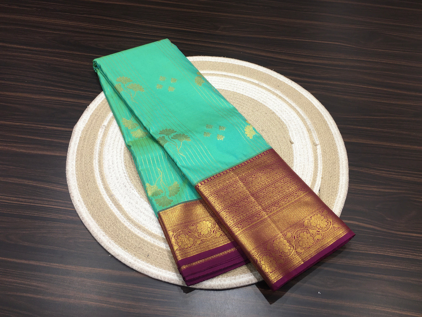 Semi Kanchipuram silk