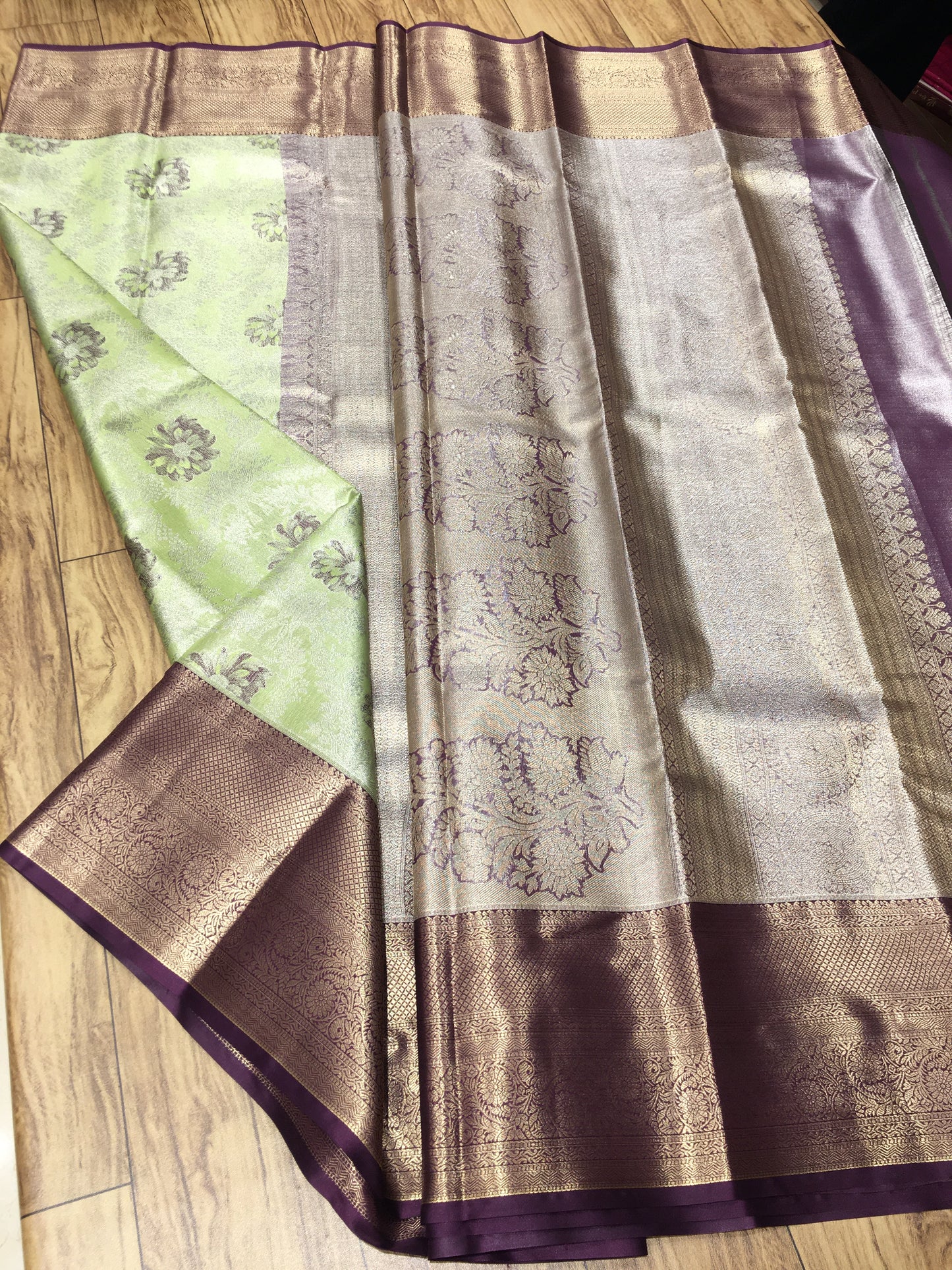 Semi Kanchipuram tissue