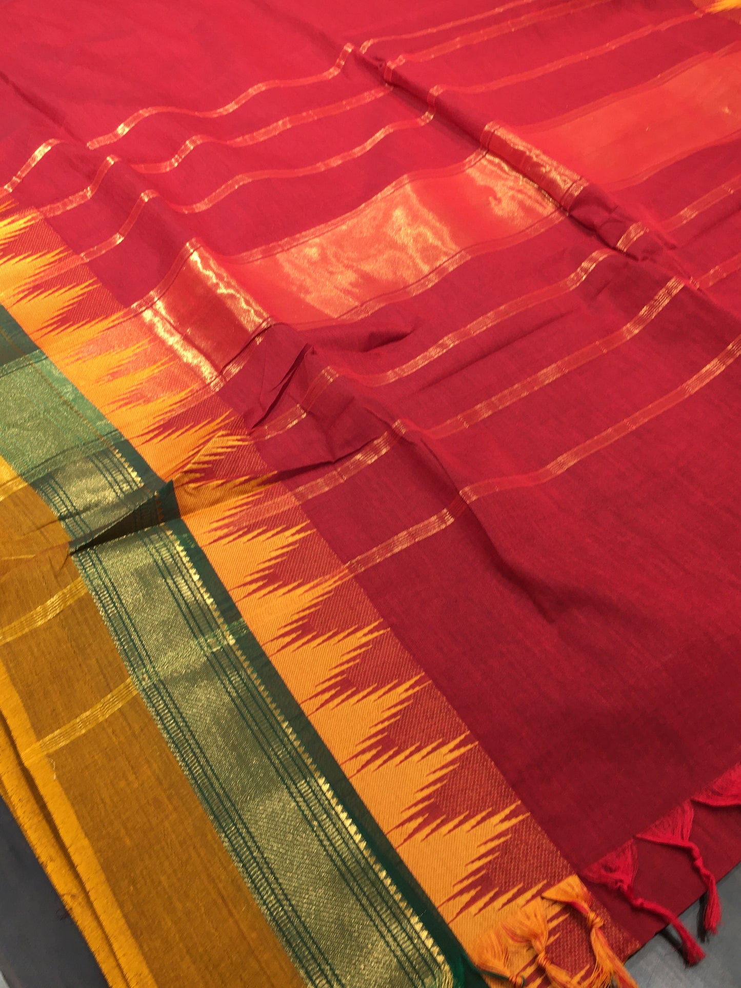 Fancy cotton saree