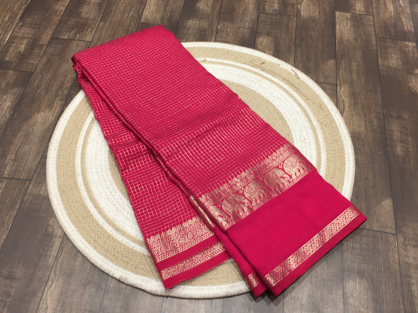 Semi Mysore crape