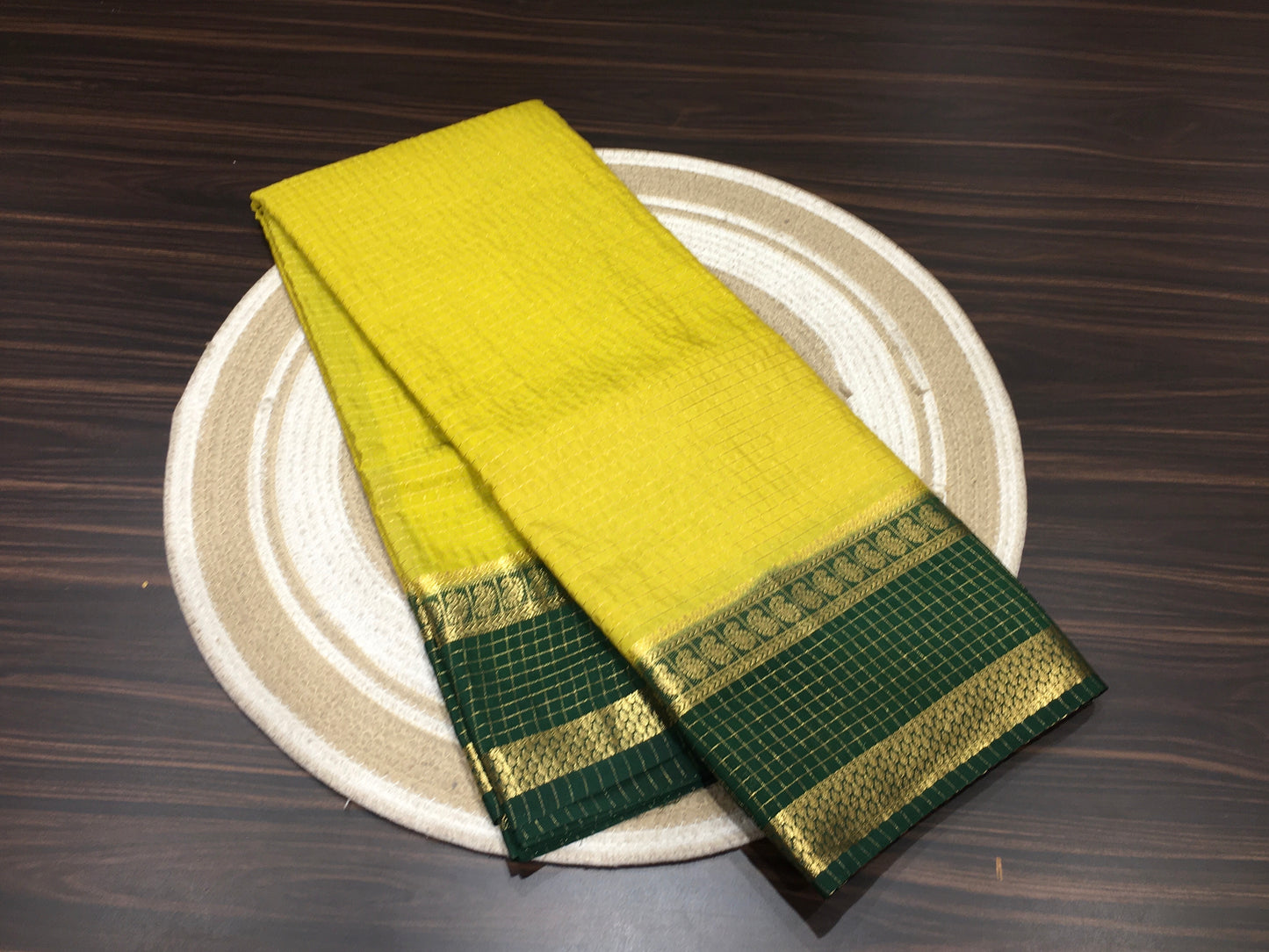 Semi Mysore crape