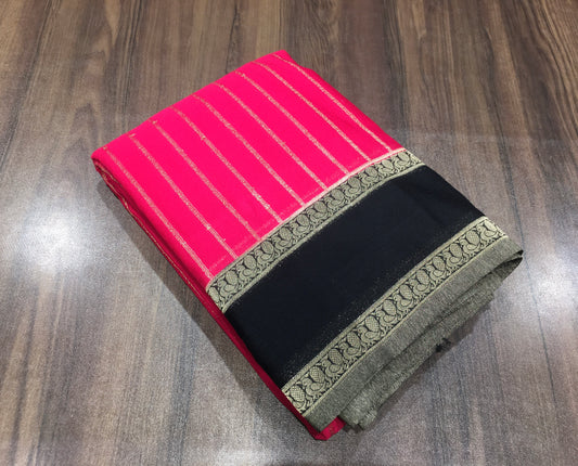 Semi Mysore Crape Silk