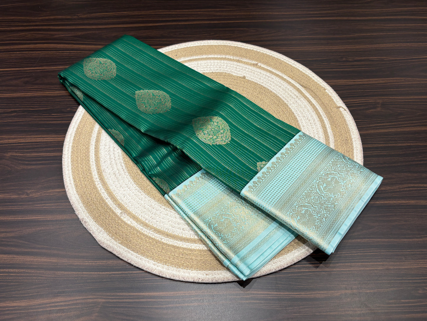 Semi Kanchipuram silk