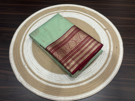 Semi Kanchipuram silk
