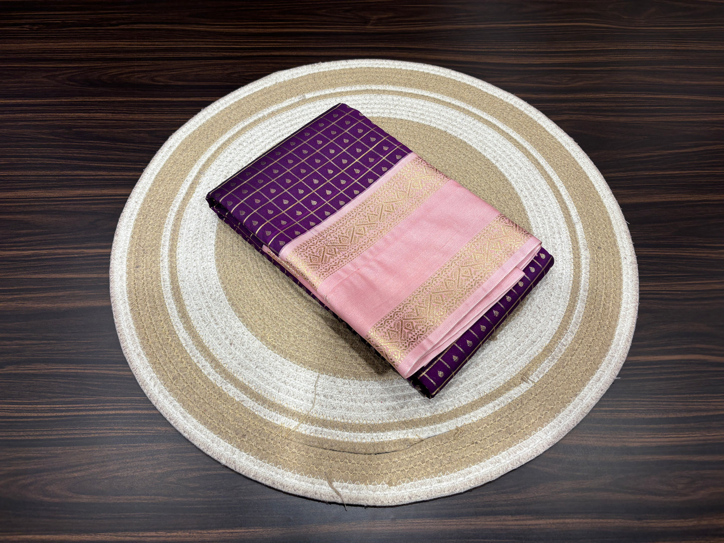 Semi Kanchipuram silk