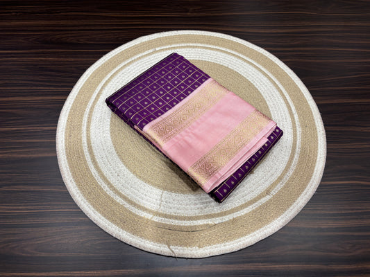 Semi Kanchipuram silk