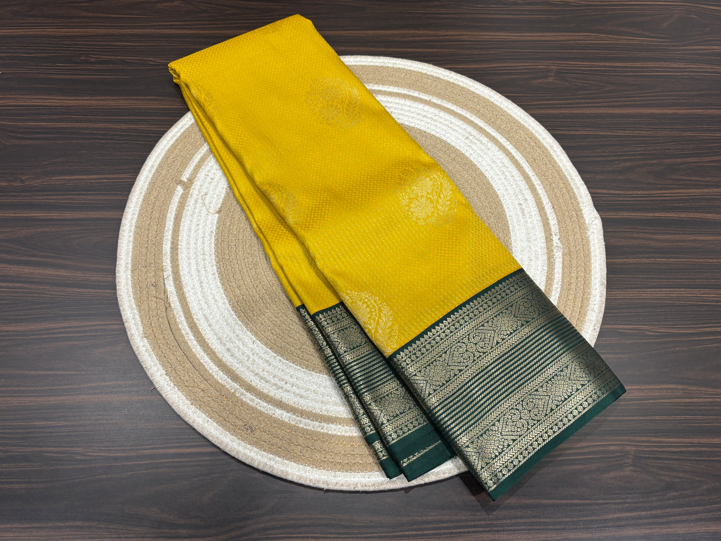 Semi Kanchipuram silk