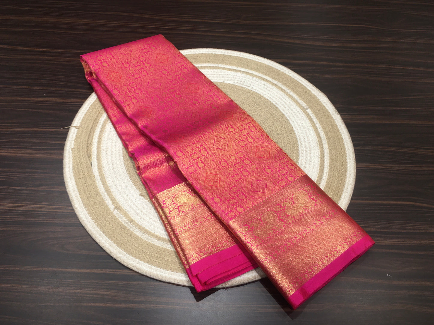 Semi Kanchipuram silk