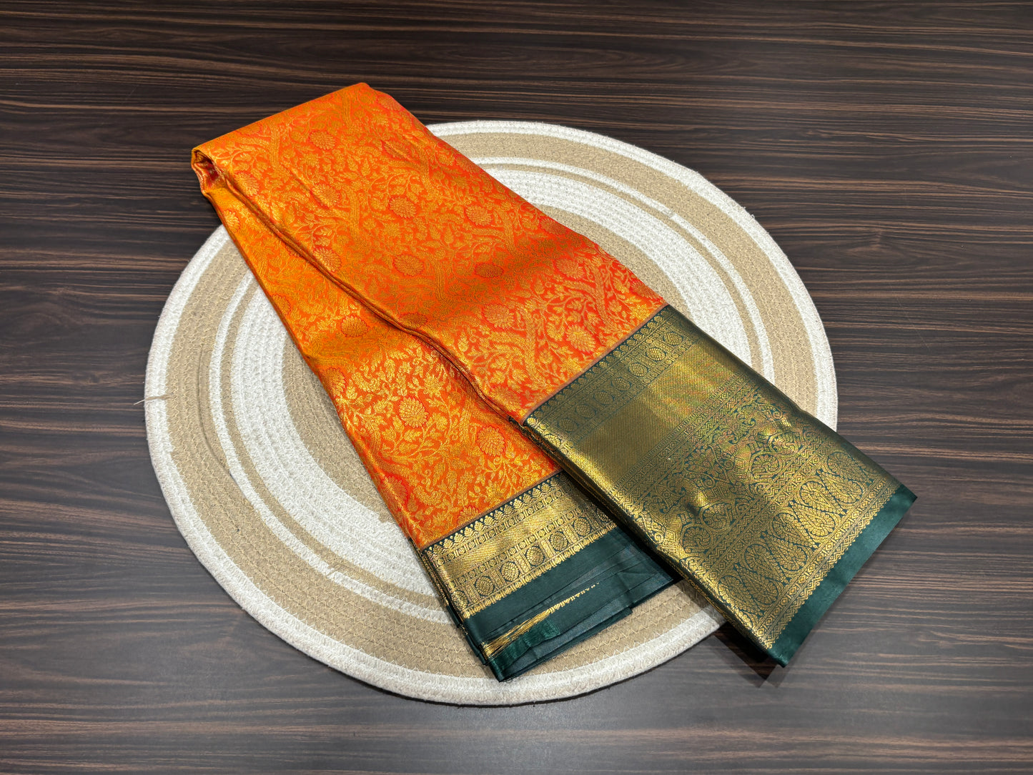 Semi Kanchipuram silk