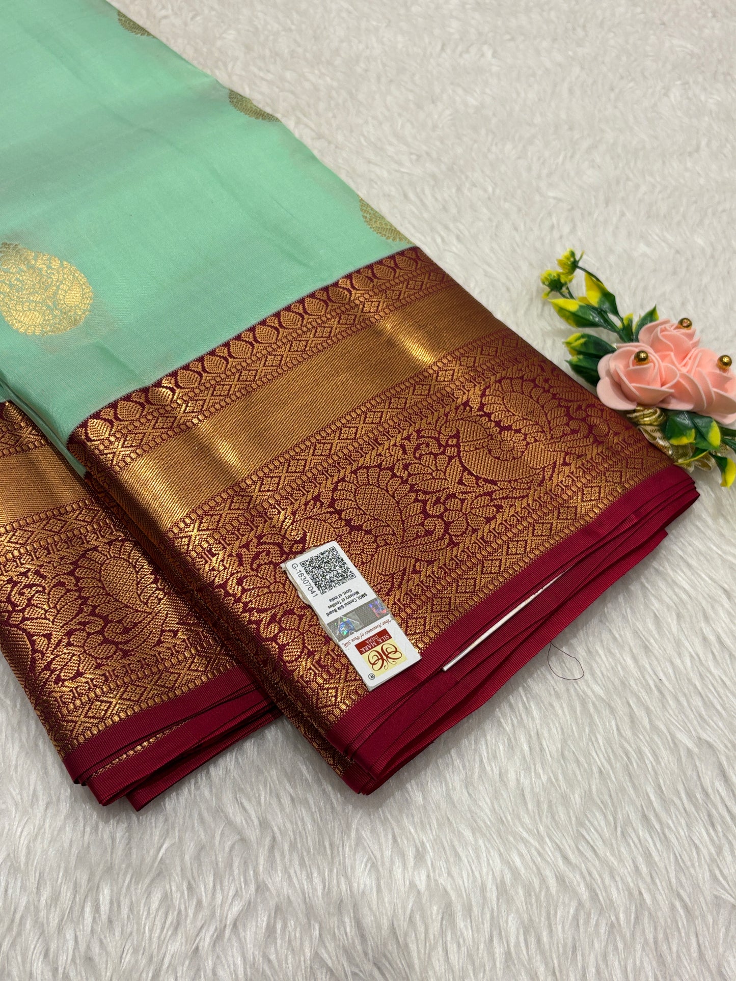 Pure Kanchipuram silk