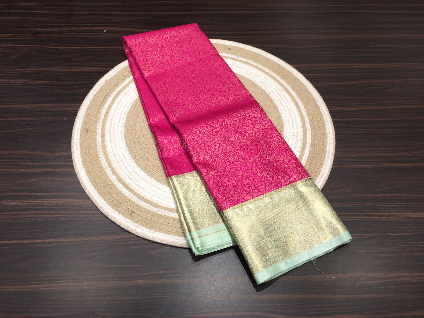 Semi Kanchipuram silk saree