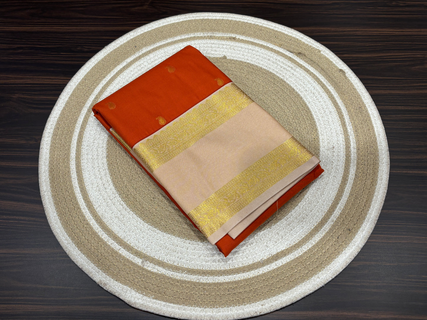 Semi Kanchipuram silk
