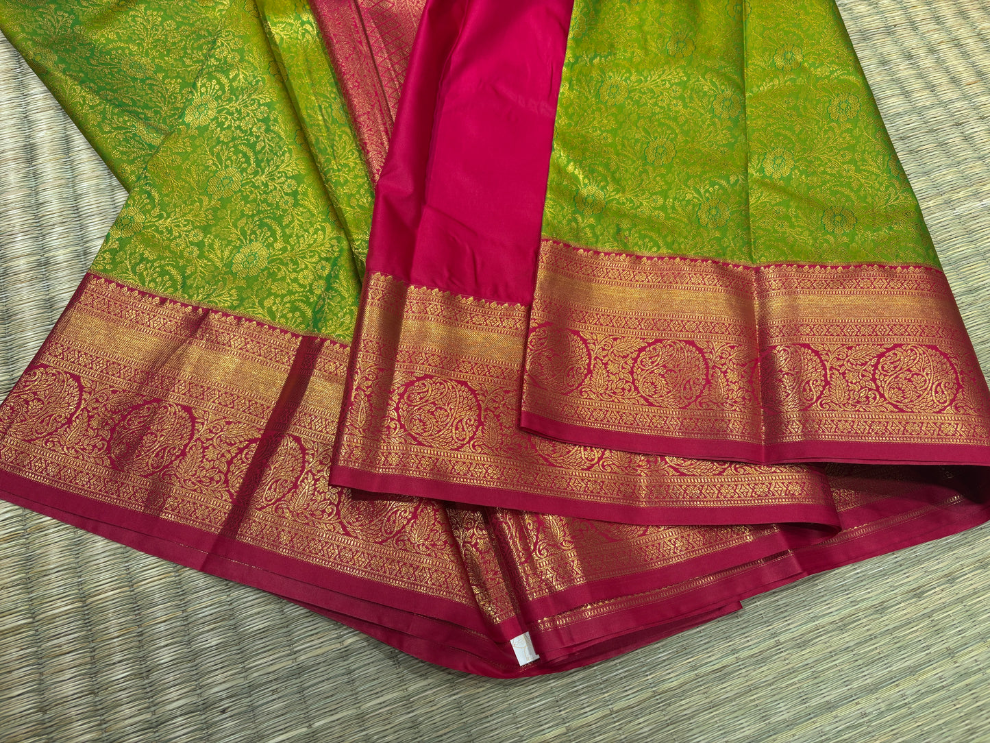 Semi Kanchipuram silk
