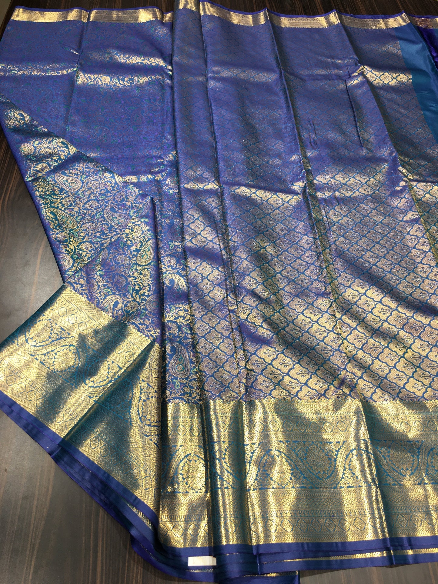 Semi Kanchipuram silk