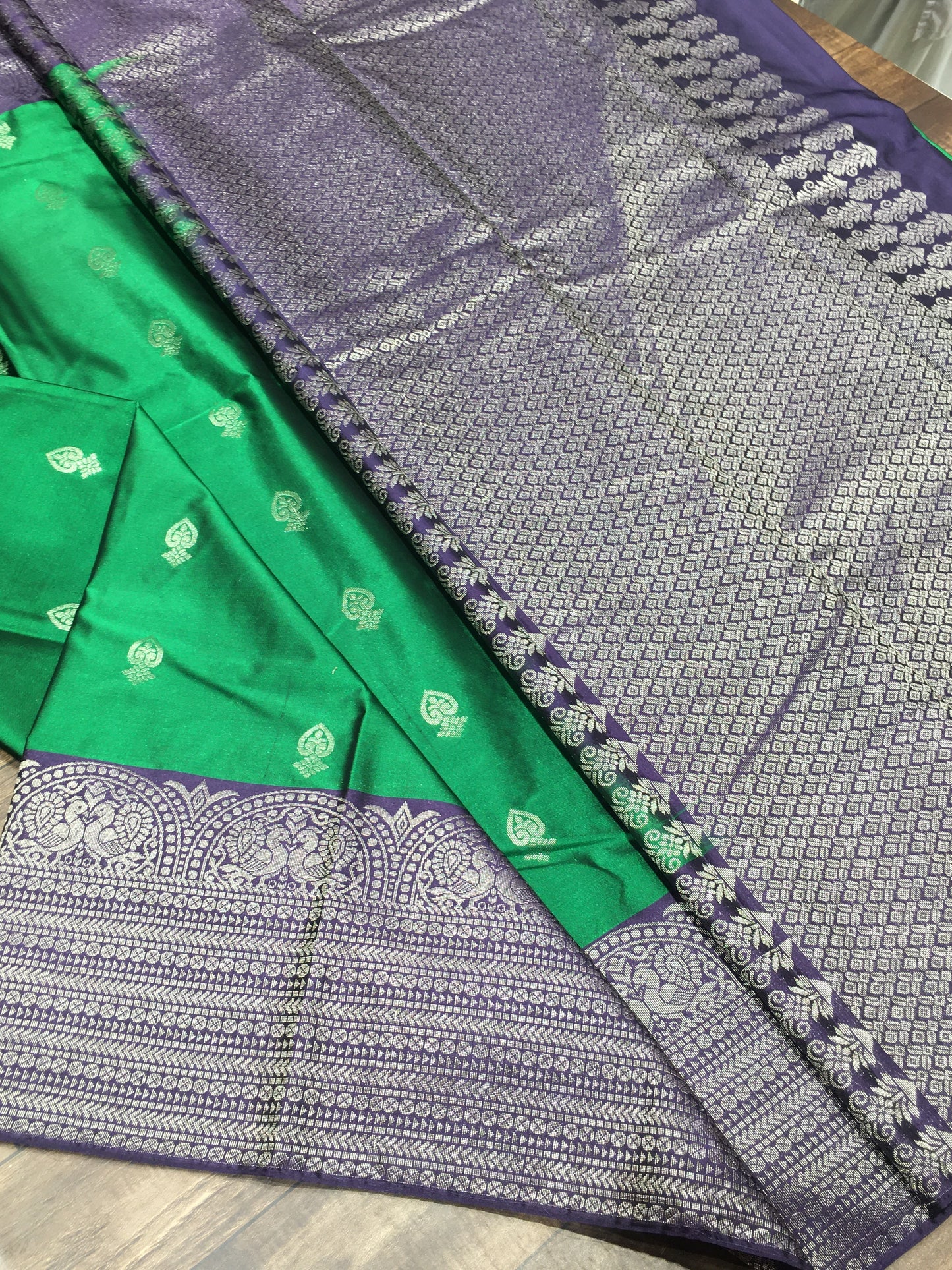Semi Kanchipuram silk