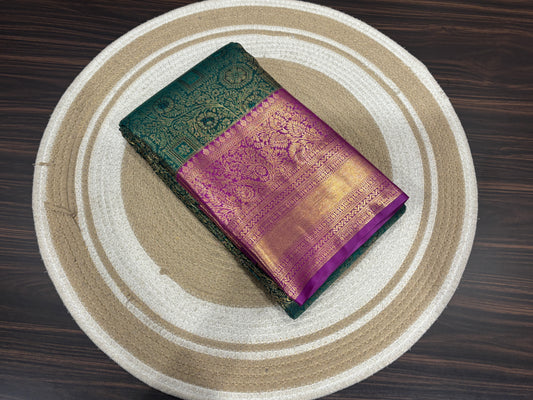 Semi Kanchipuram silk