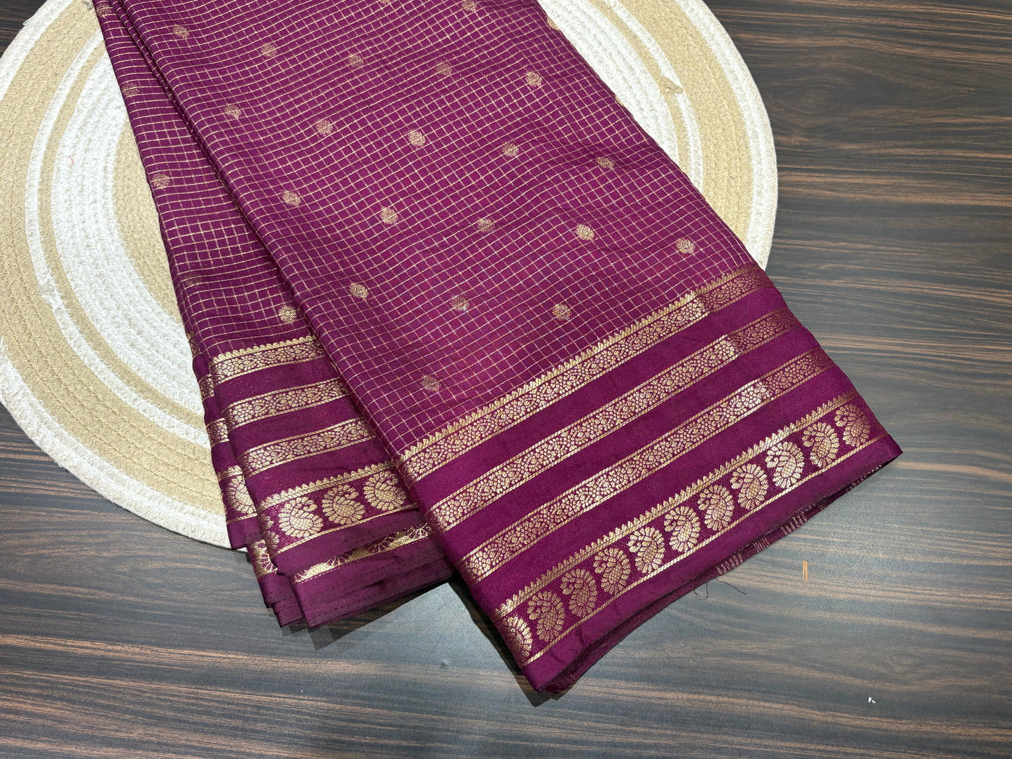 Semi Mysore crape