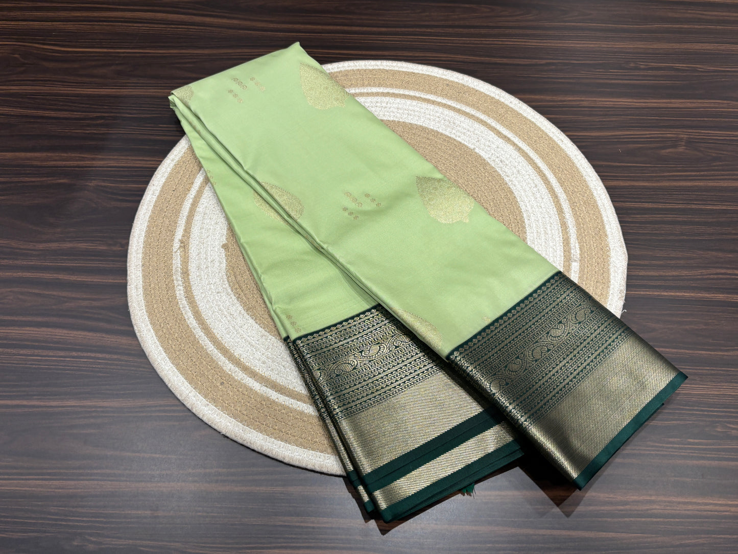 Semi Kanchipuram silk