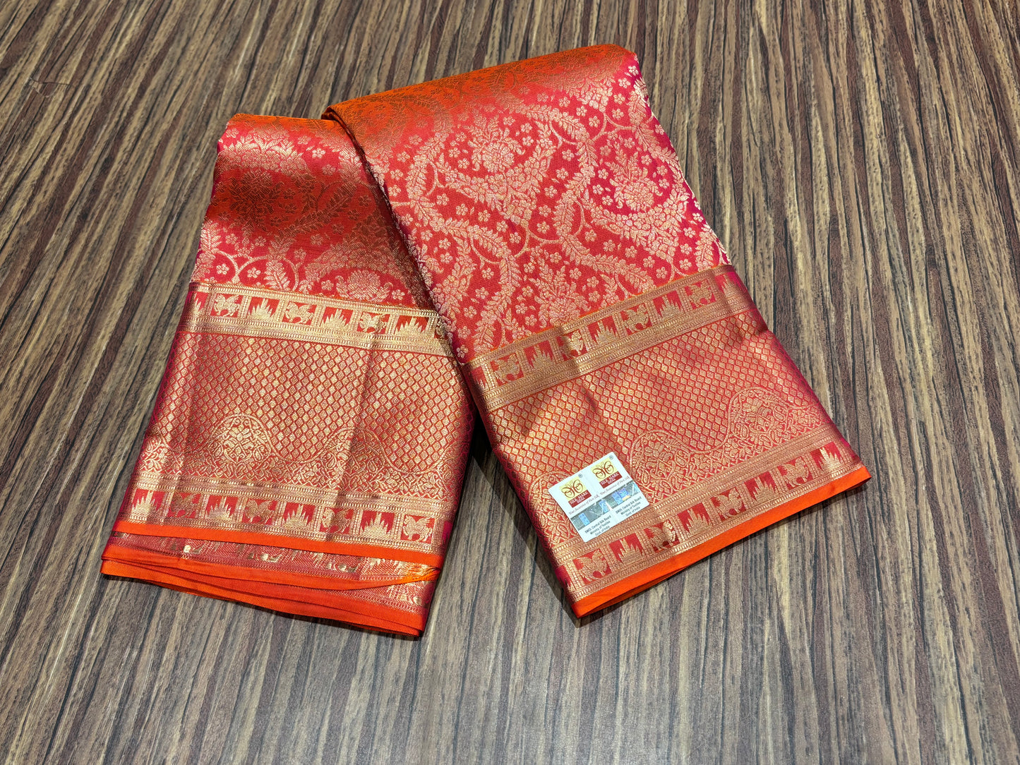 Pure Kanchipuram Broced Silk