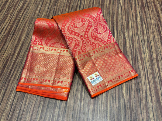 Pure Kanchipuram Broced Silk