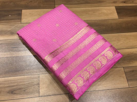 Semi Mysore Crape Silk
