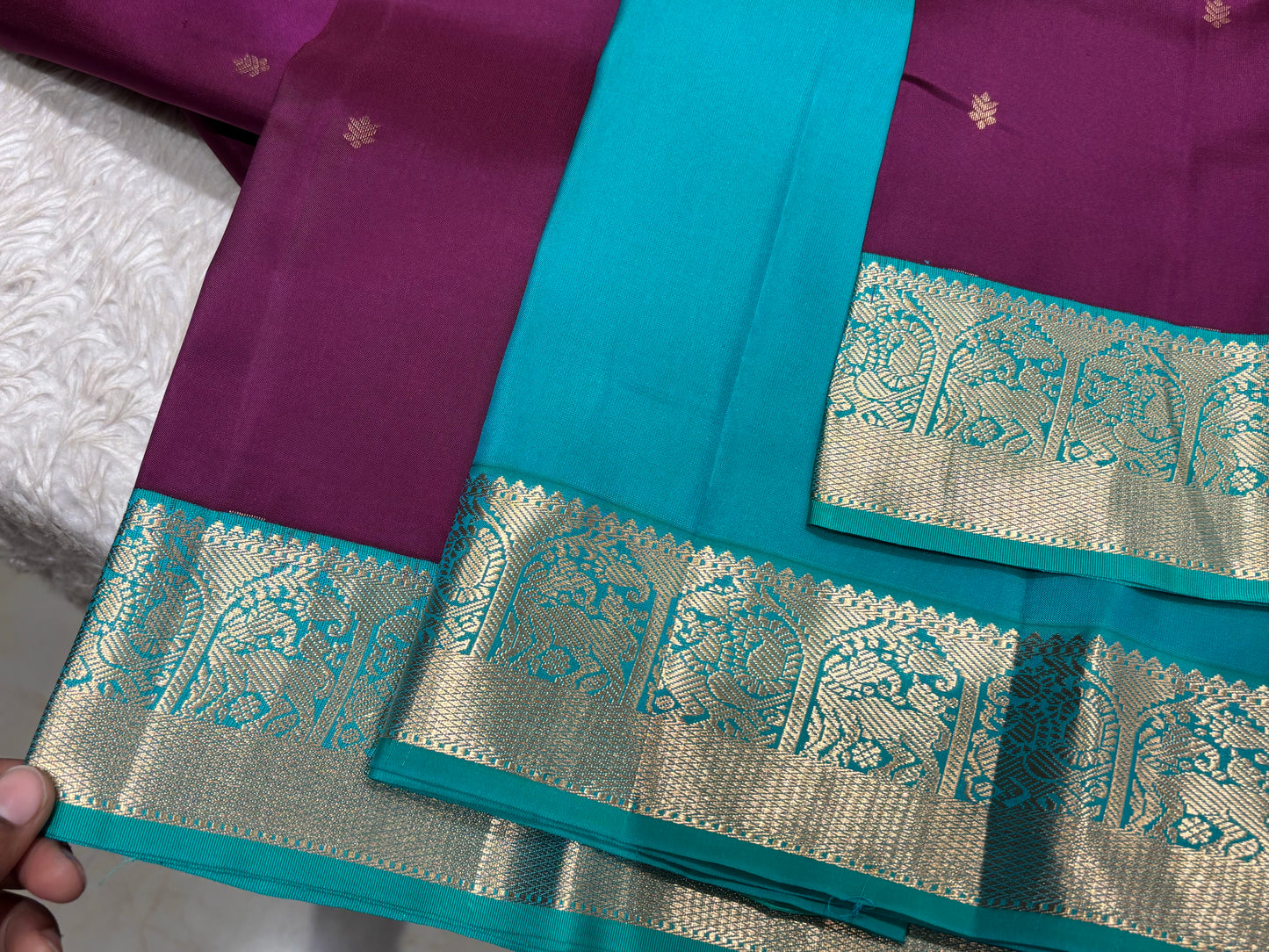 Pure Kanchipuram silk