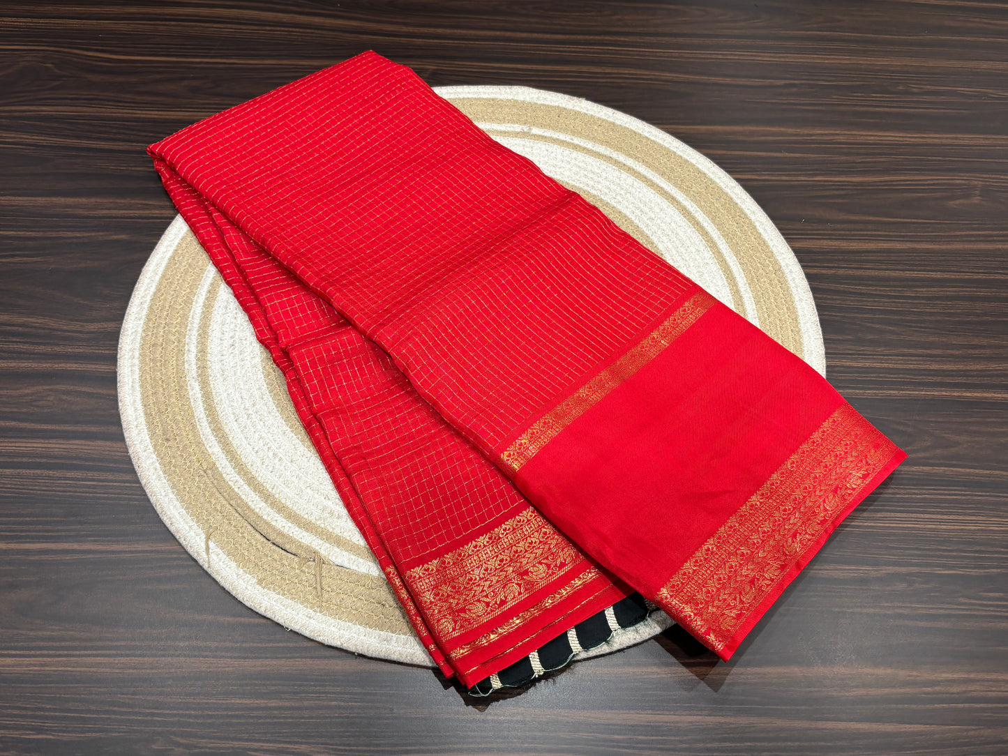 Semi Mysore crape