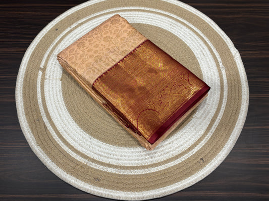 Semi Kanchipuram silk