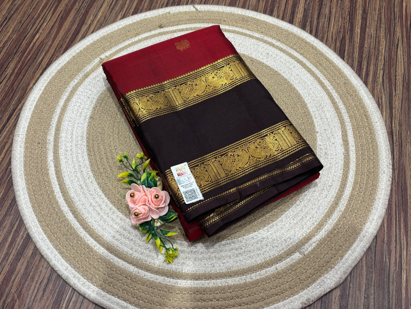 Pure Kanchipuram silk