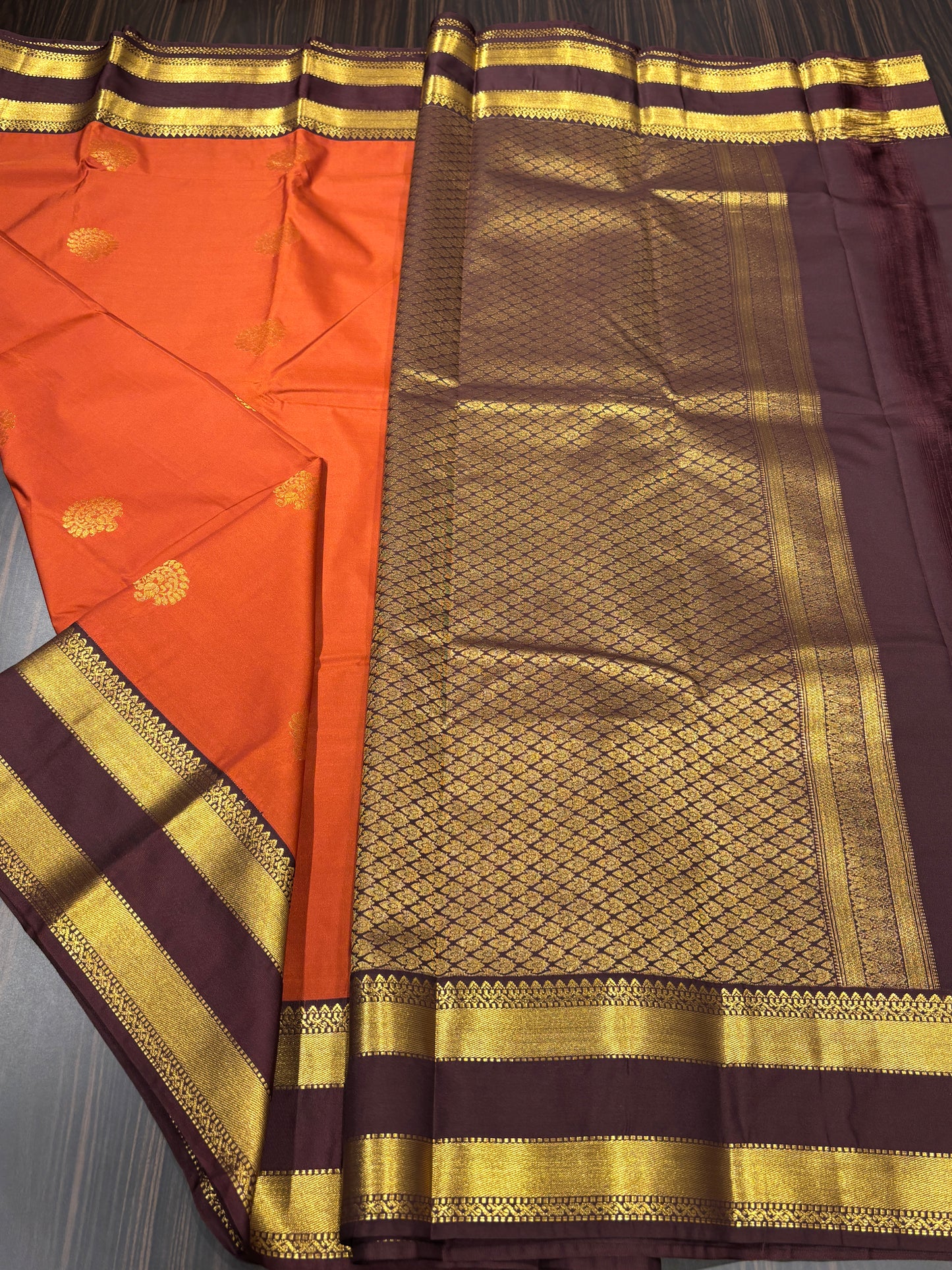 Semi Kanchipuram silk