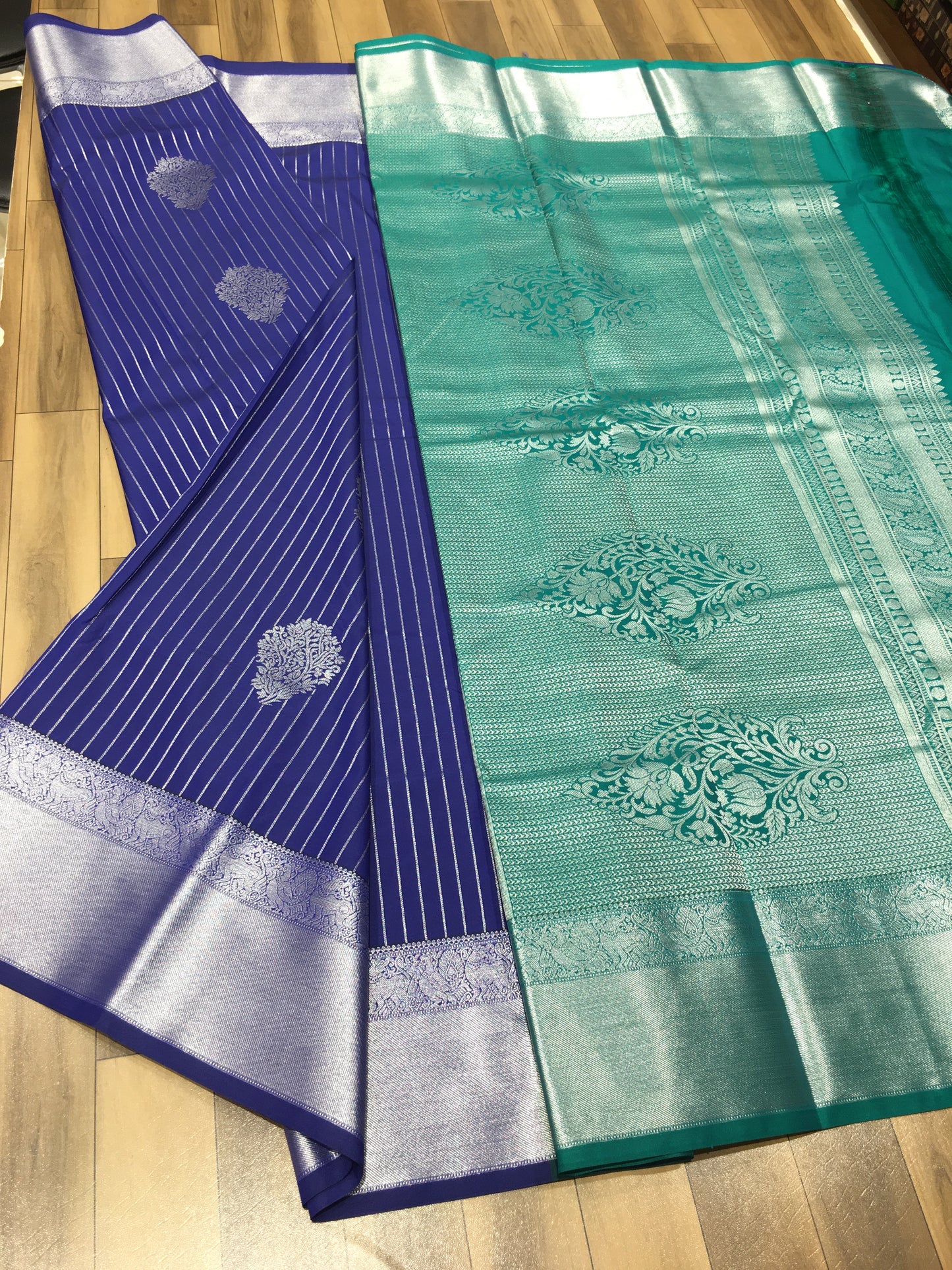 Semi Kanchipuram silk