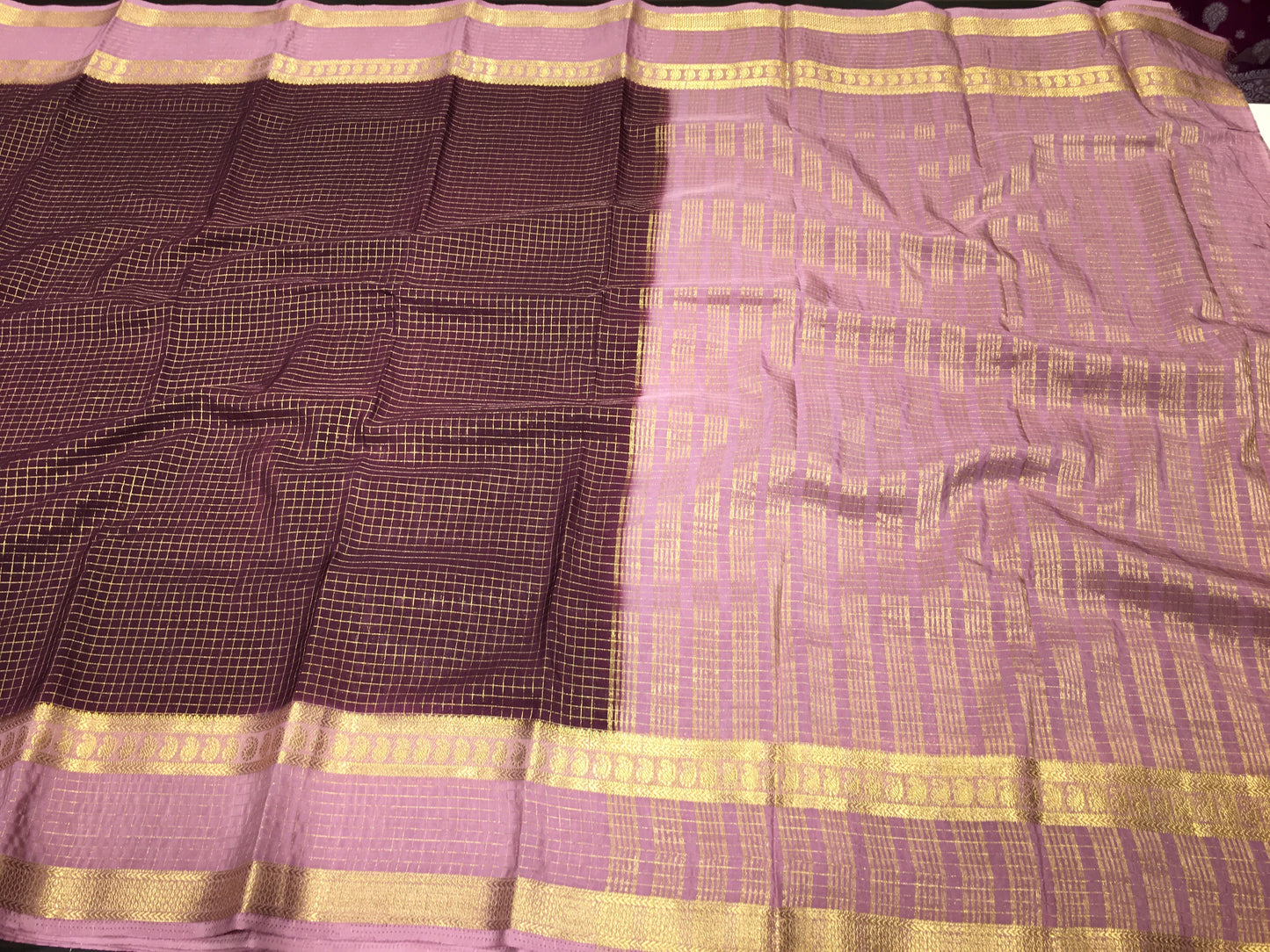 Semi Mysore crape