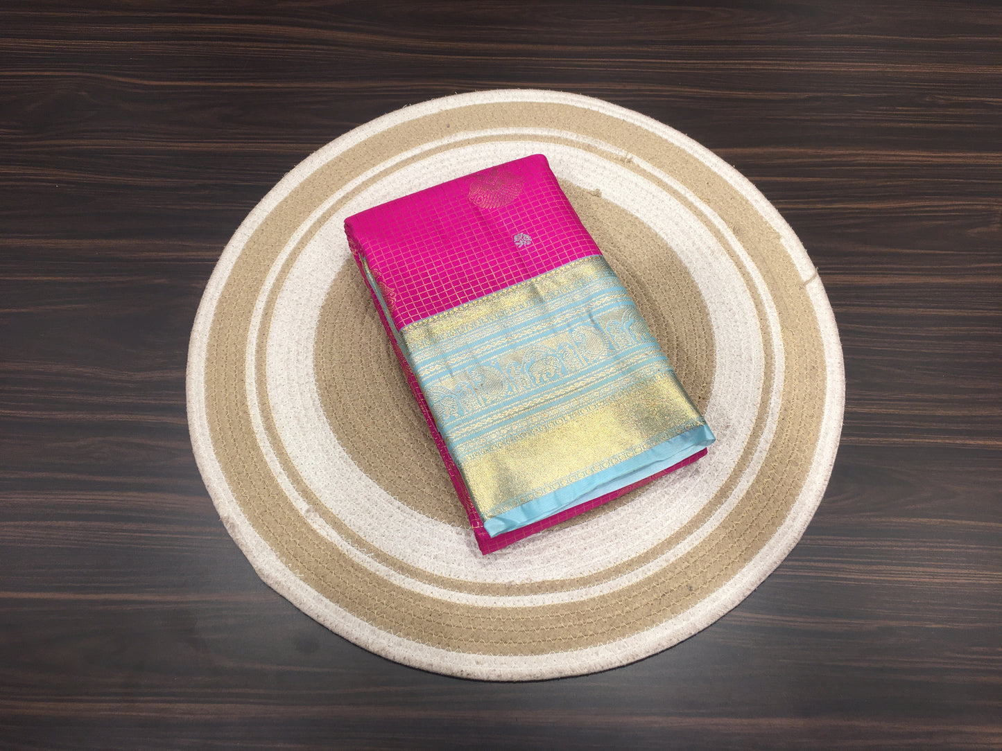 Semi Kanchipuram silk