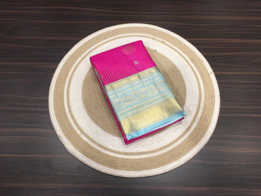 Semi Kanchipuram silk