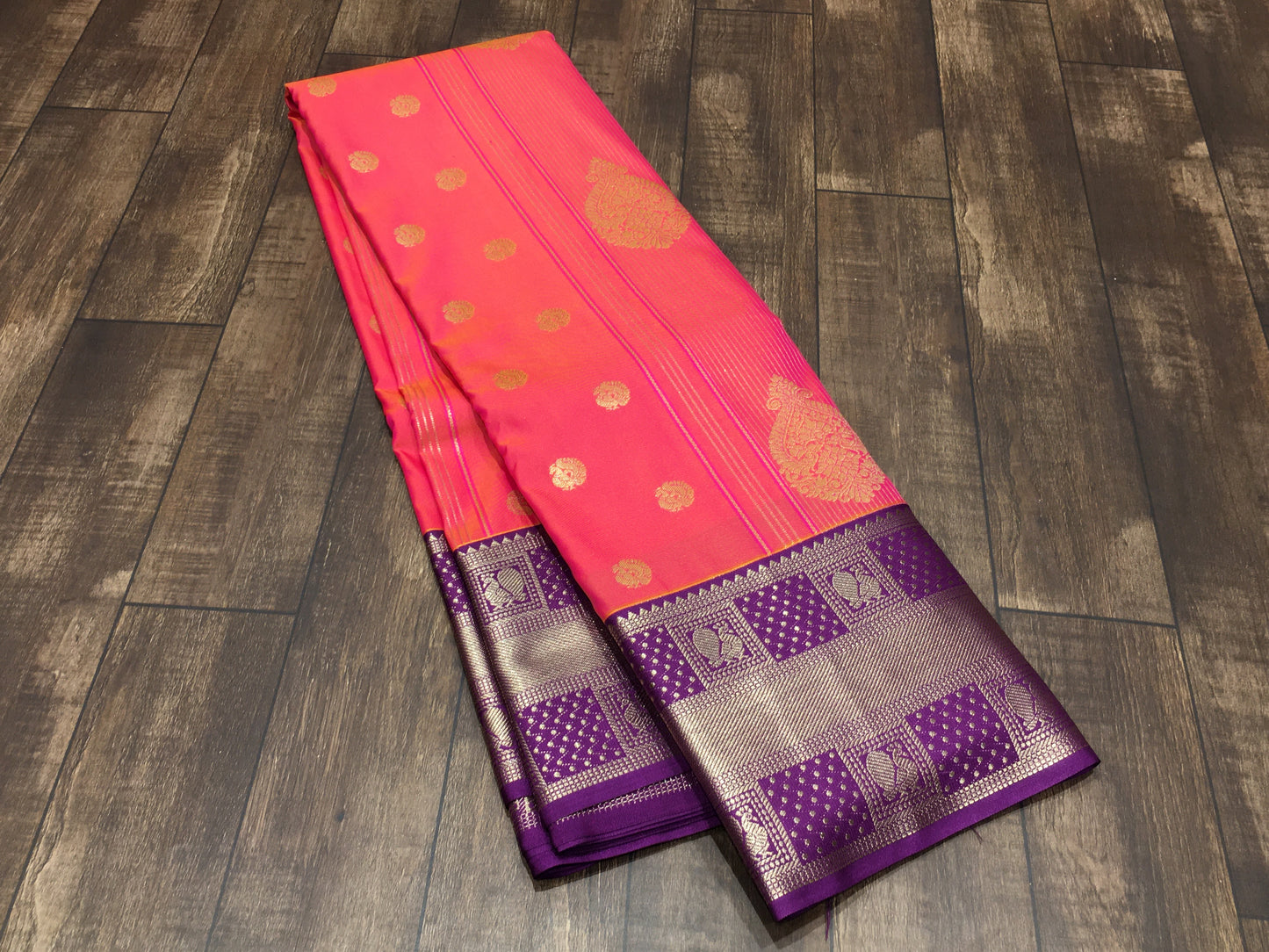 Semi Kanchipuram silk