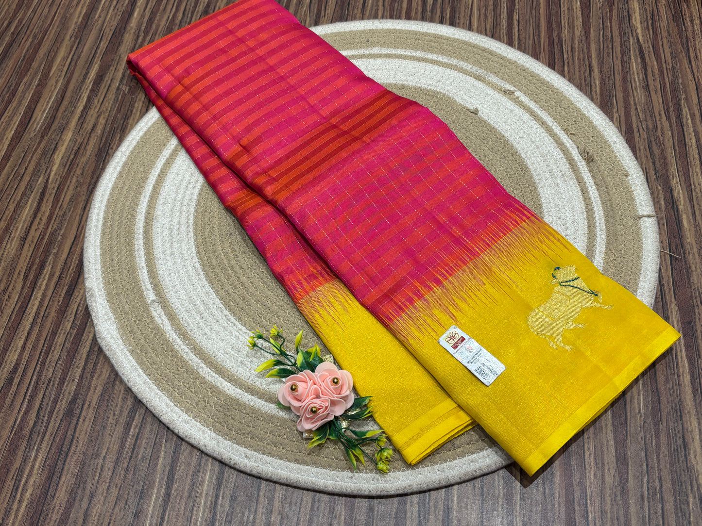 Pure Kanchipuram soft silk