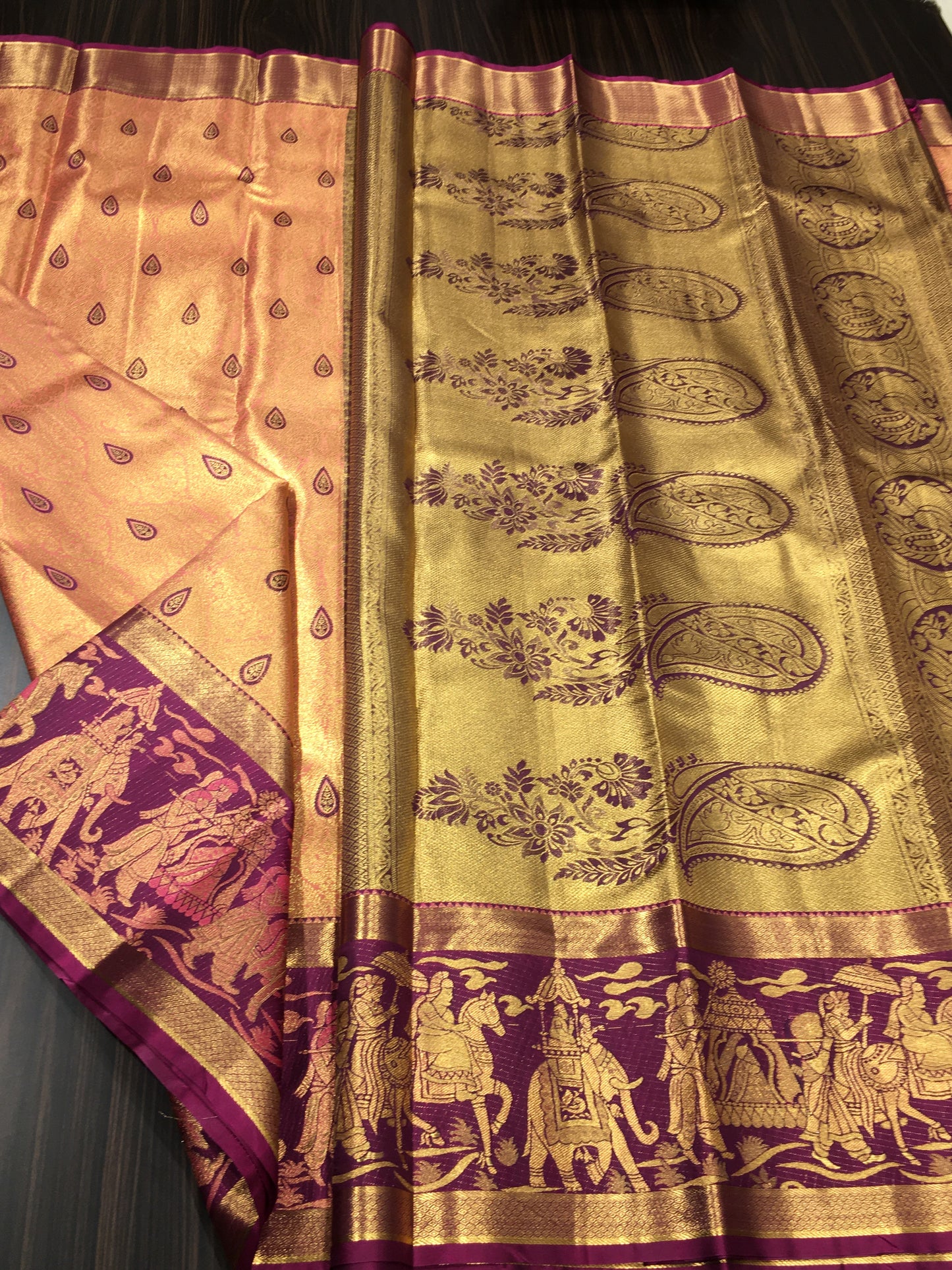 Semi Kanchipuram tissue