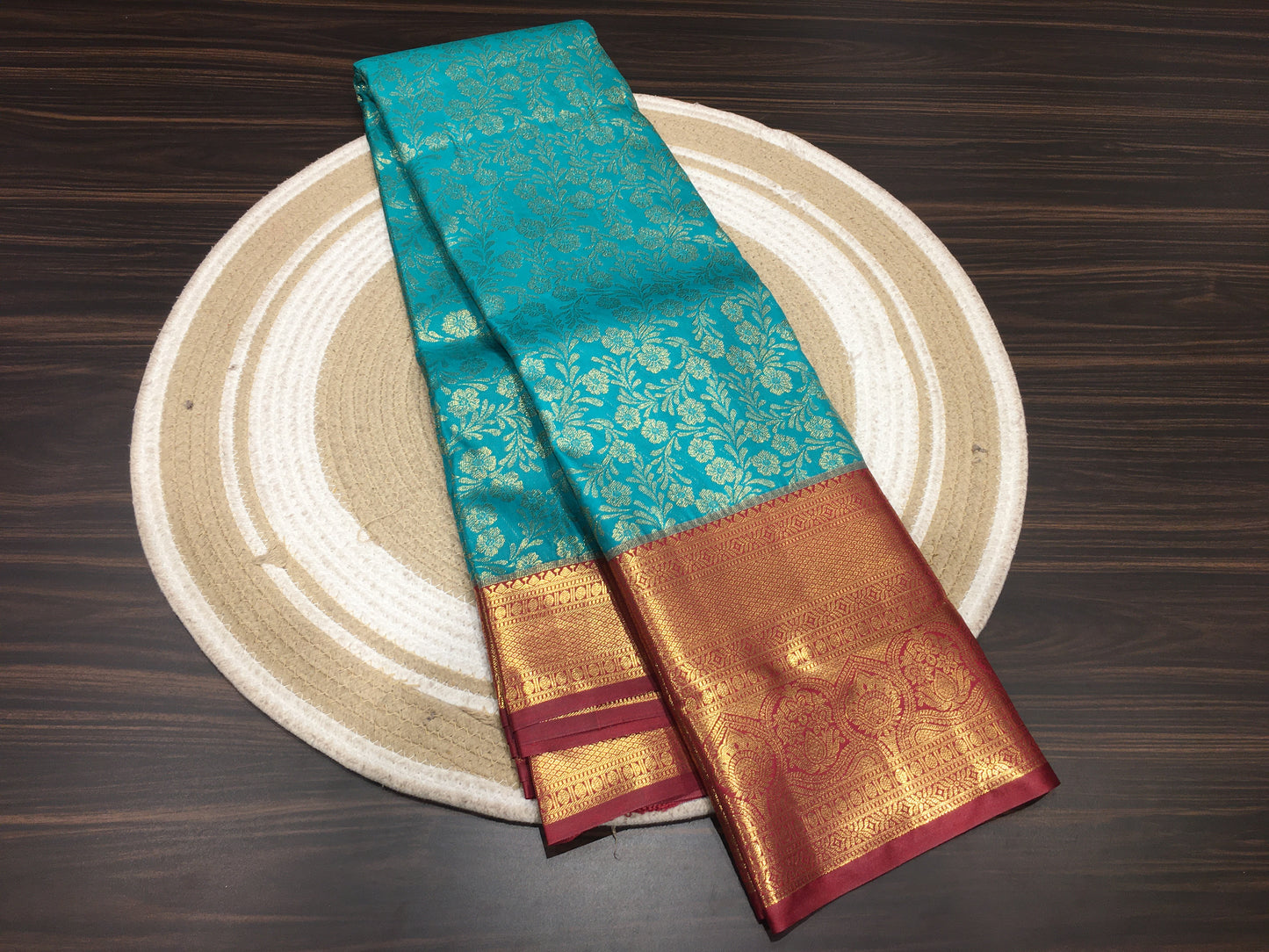 Semi Kanchipuram silk
