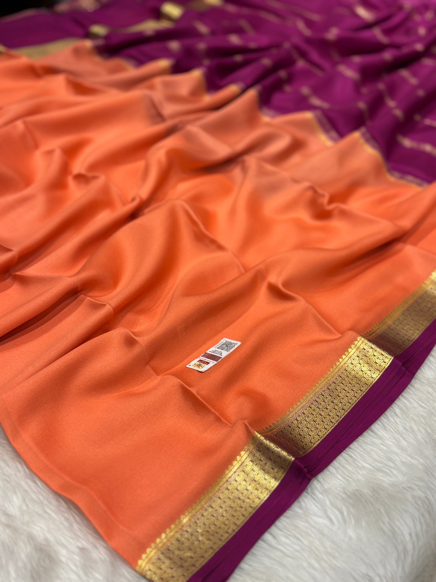 Pure Mysore silk