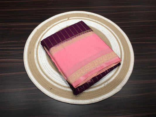 Wrinkle chiffon saree