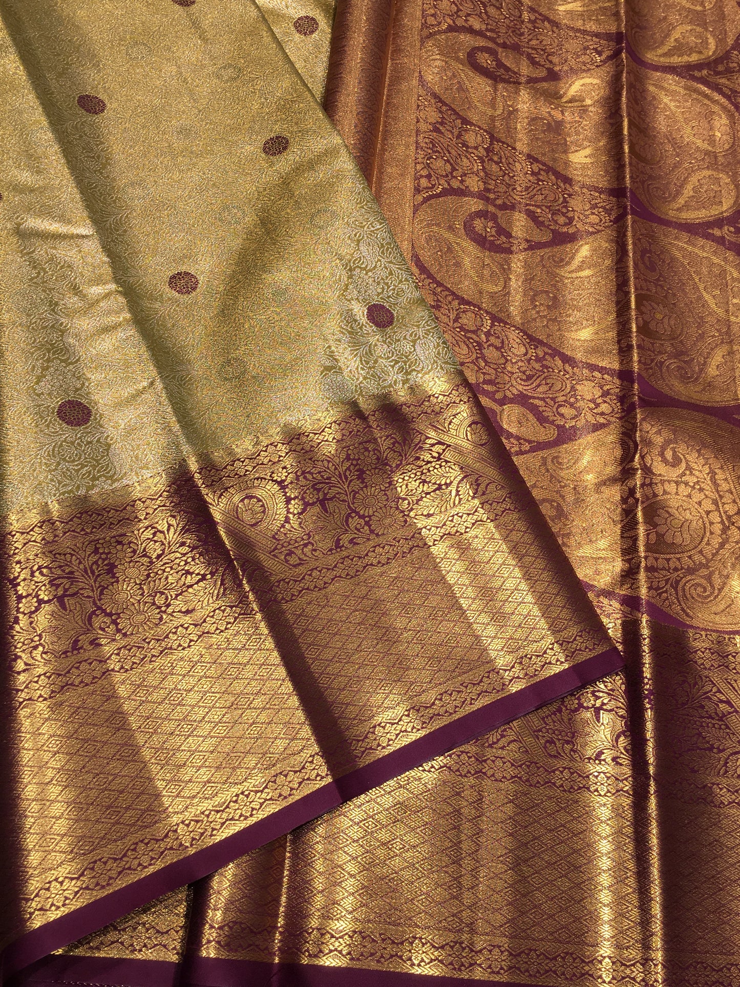 Semi Kanchipuram Tissue
