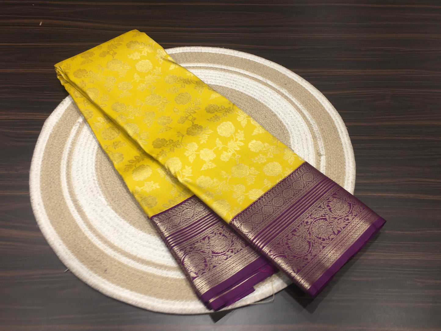 Semi Kanchipuram silk