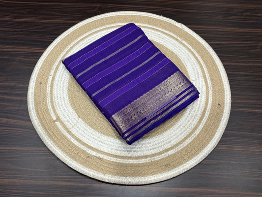 Mysore crape saree