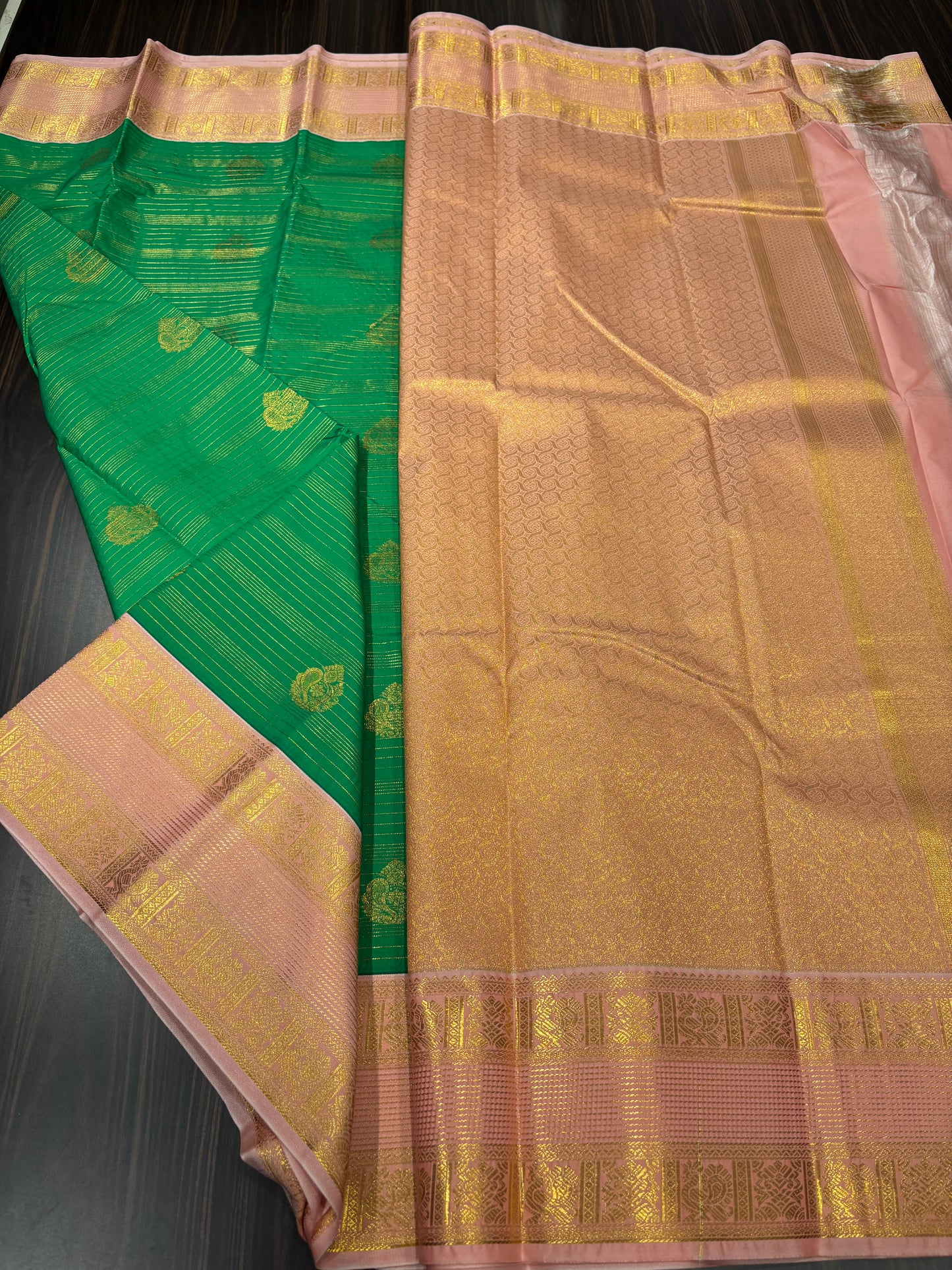 Semi Kanchipuram silk